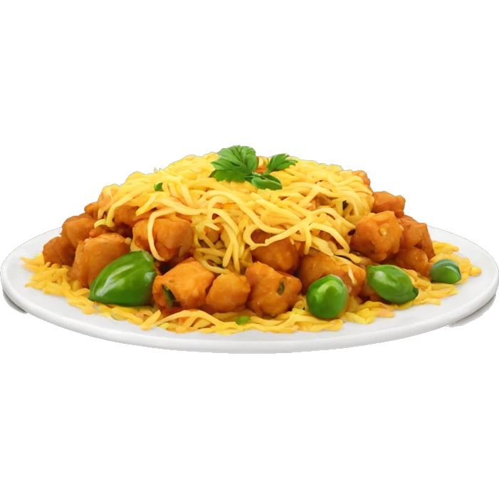 PAKISTANI FOOD ON A PLATE emoji