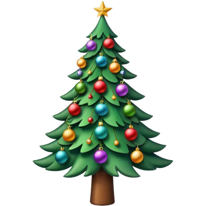 tall christmas tree emoji