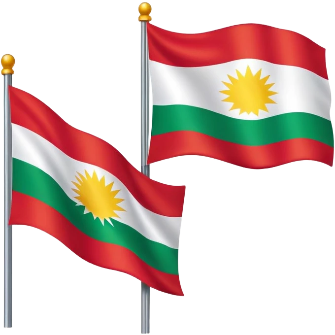 Kurdistan flag  emoji