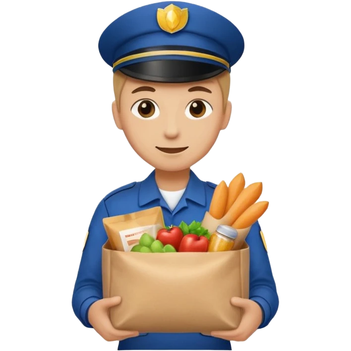 Food delivery emoji