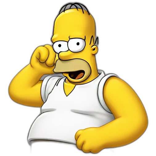 Homer simpson emoji