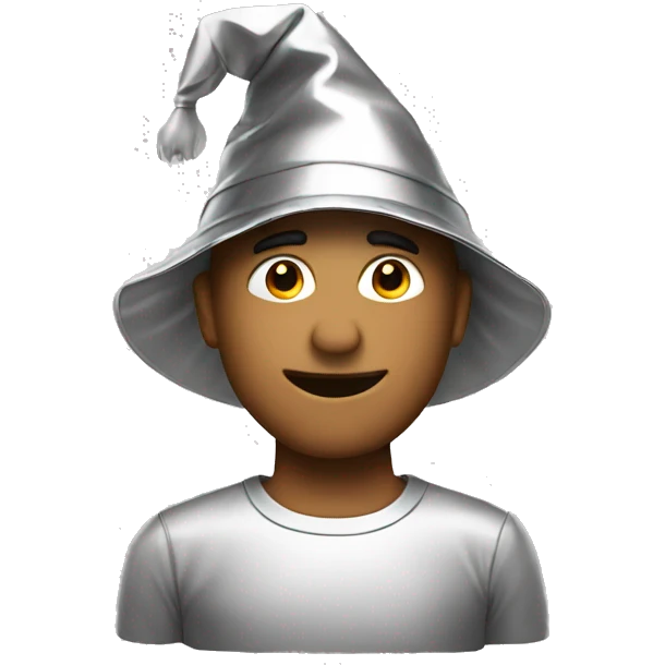 man in foil hat emoji