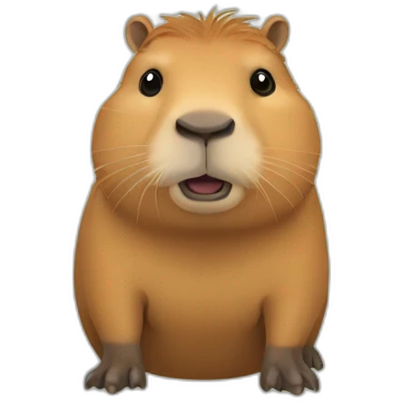 Capybara emoji