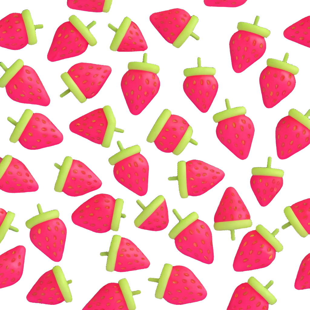 strawberry kiwi ice emoji