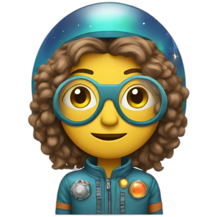 hippie in space emoji