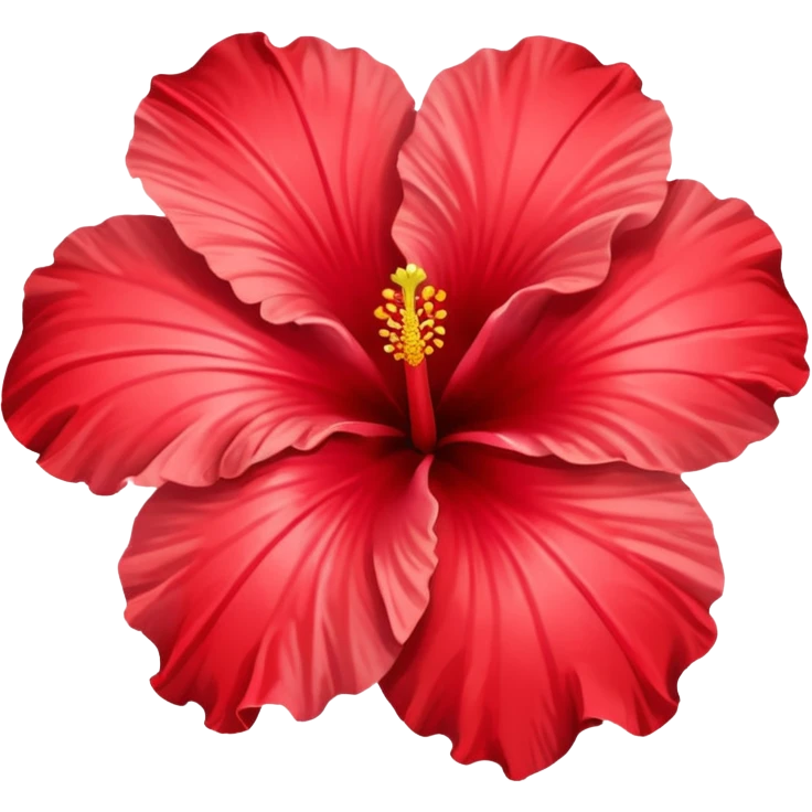 Hibiscus heart emoji