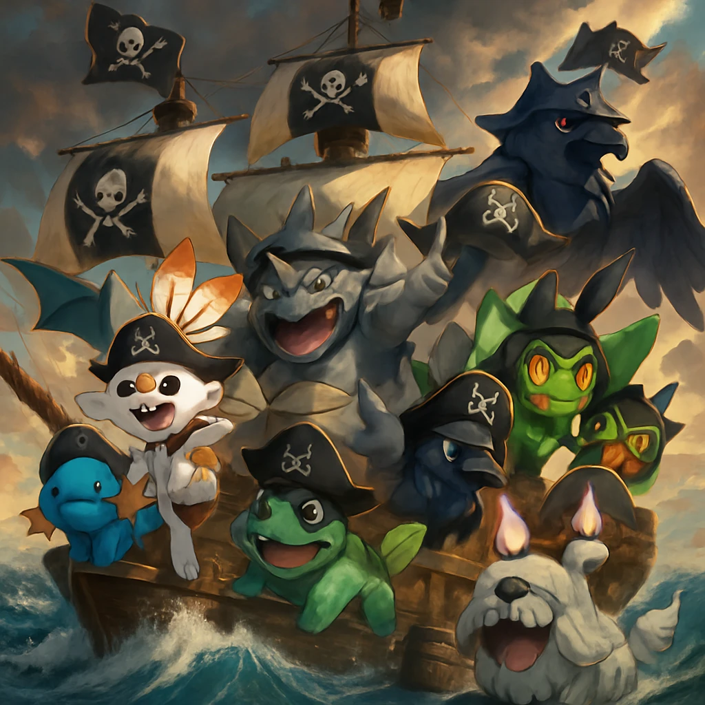 pirate ship emoji