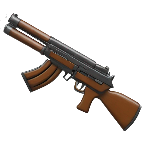 Toy Al-47 toy gun  emoji