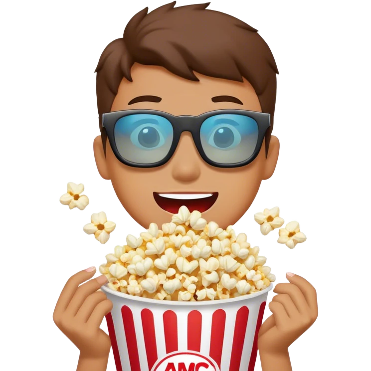 somone at amc movie theater emoji