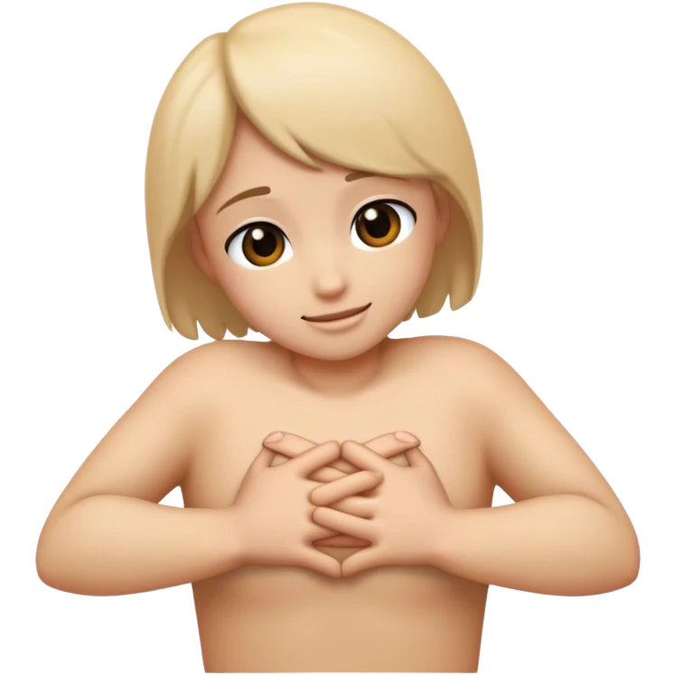 Virtual hug emoji