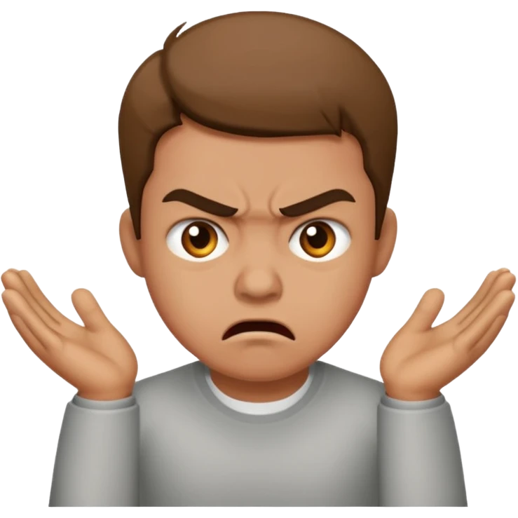 annoying in law aggressive emoji