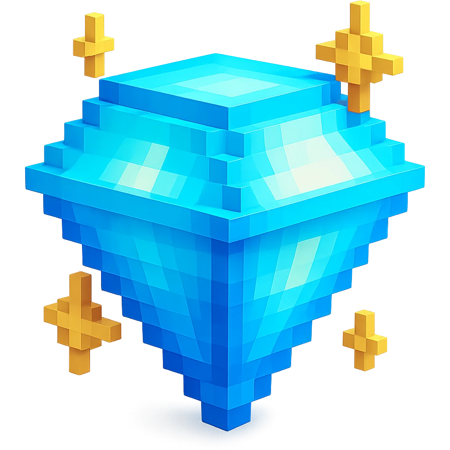 светящийся алмаз, no background emoji
