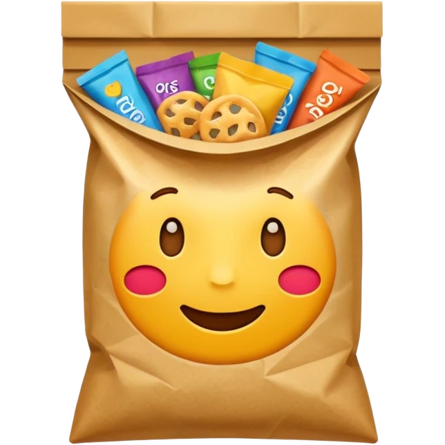 snack bag emoji