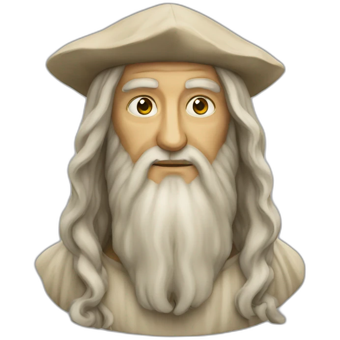 Leonardo Da Vinci emoji