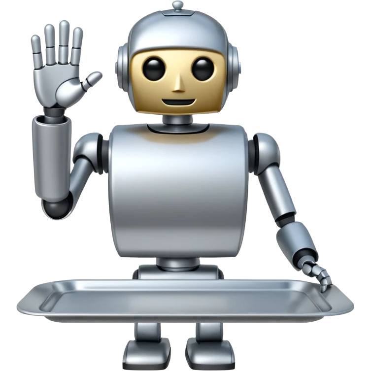 robot butler emoji