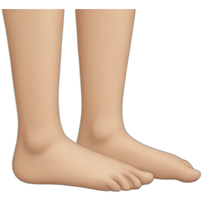 human feet emoji