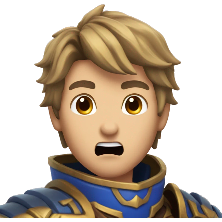 Garen Mouth Open emoji