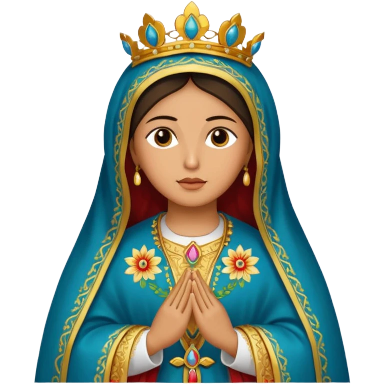virgen de Santa María de Guadalupe emoji