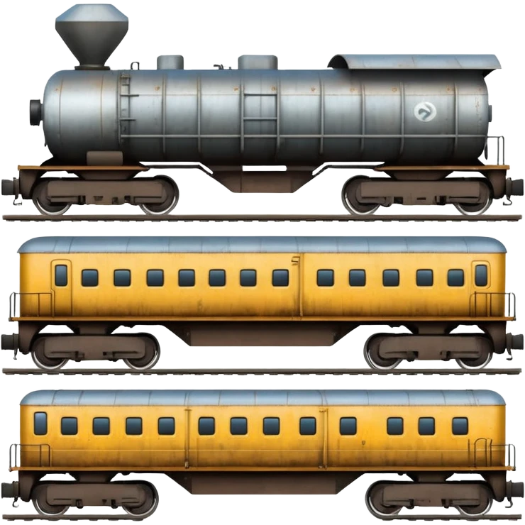 Freight train emoji