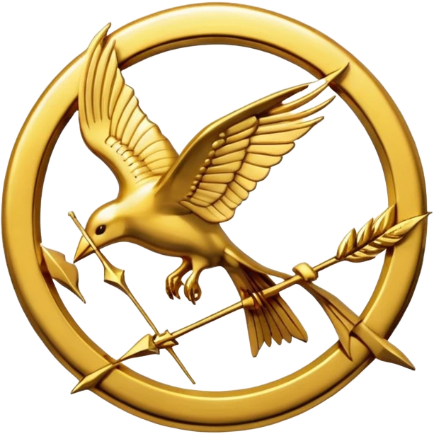 Mockingjay Pin  from The Hunger Games emoji