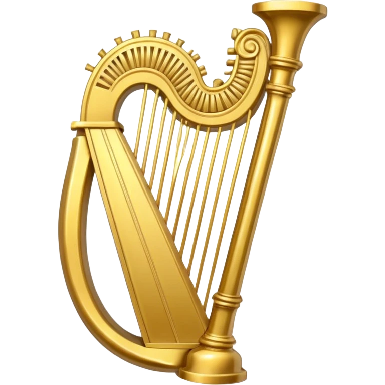 golden lyre emoji