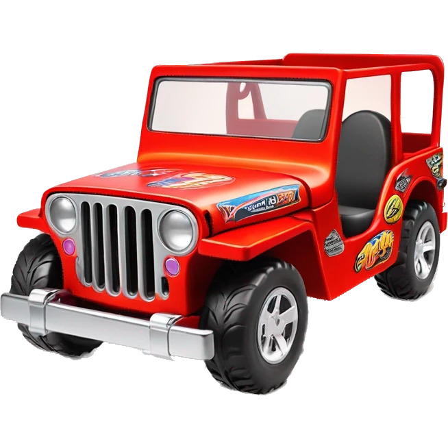 Hot wheels Premium Barbie 1941 Willy’s jeep  emoji