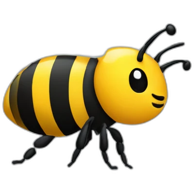 Bee-network-bus emoji