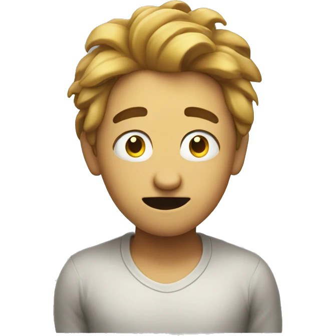 shrugging person pleased emoji