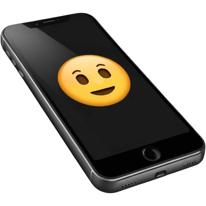 scan an object with you phone (phone which has camera on screen and scans an object) emoji