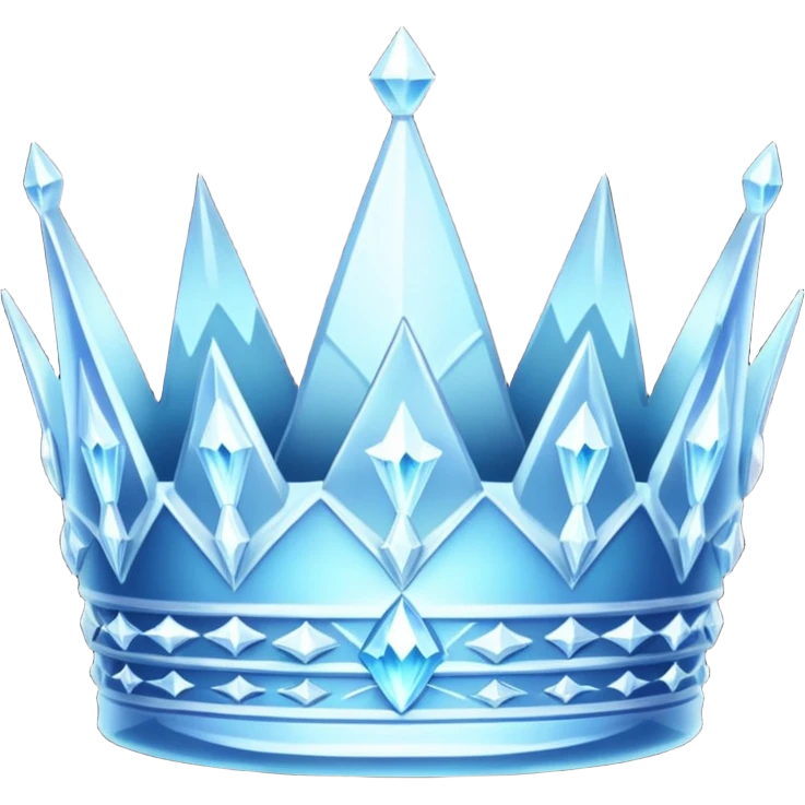frozen crown emoji
