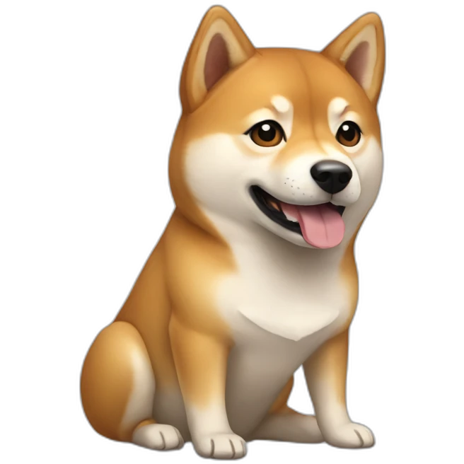 Shiba inu and Elon musk emoji