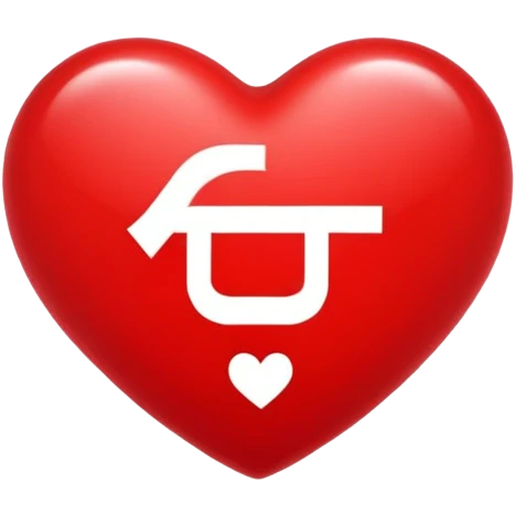 heart with Hindi/Urdu text Meri (my) emoji