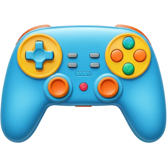 colorful game controller emoji