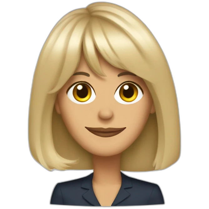 Brigitte Macron emoji