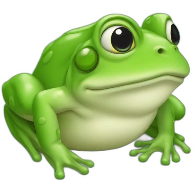 Grenouille calin emoji