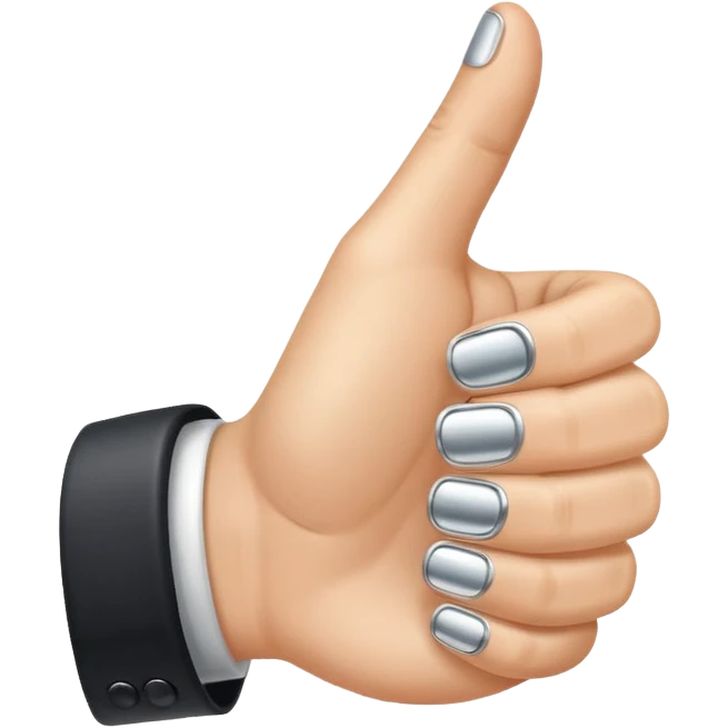 thumb up, ring on the ring finger emoji