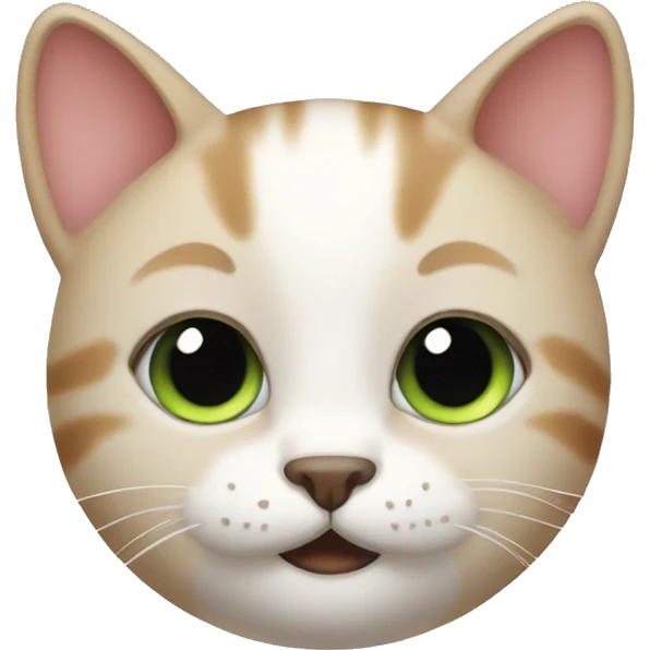 Cute cat face emoji