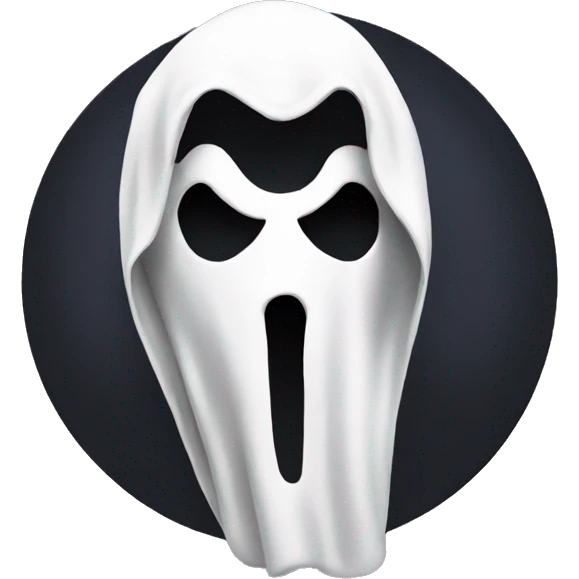 Ghostface emoji