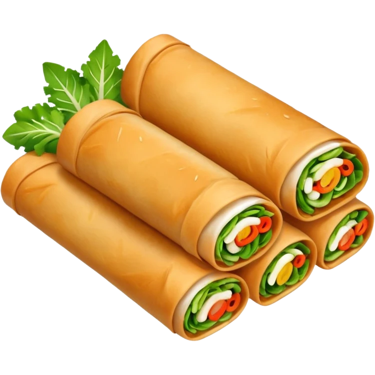 spring rolls emoji