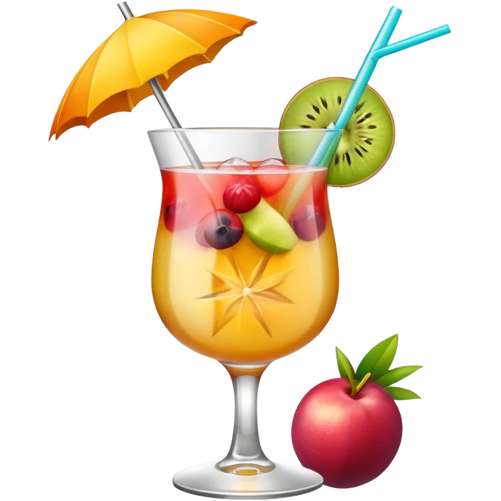 beach coctail drink emoji
