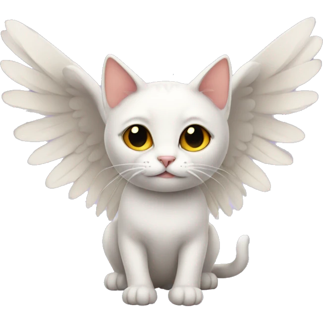 Cat with wings emoji