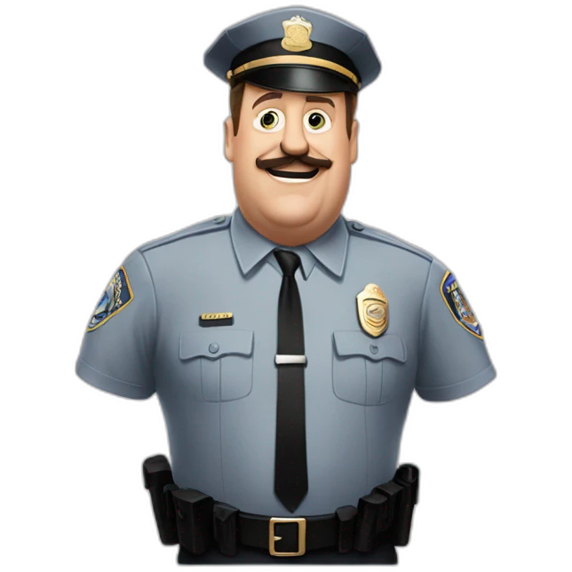 Paul blart mall cop emoji