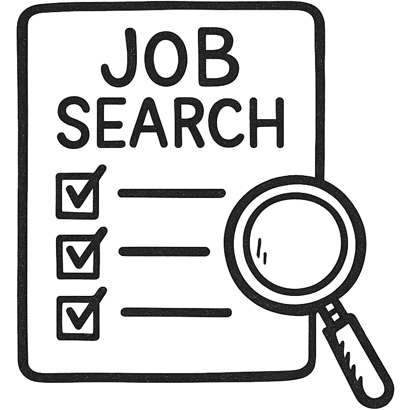 job search requirements section emoji