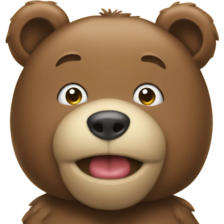 I miss you bear emoji