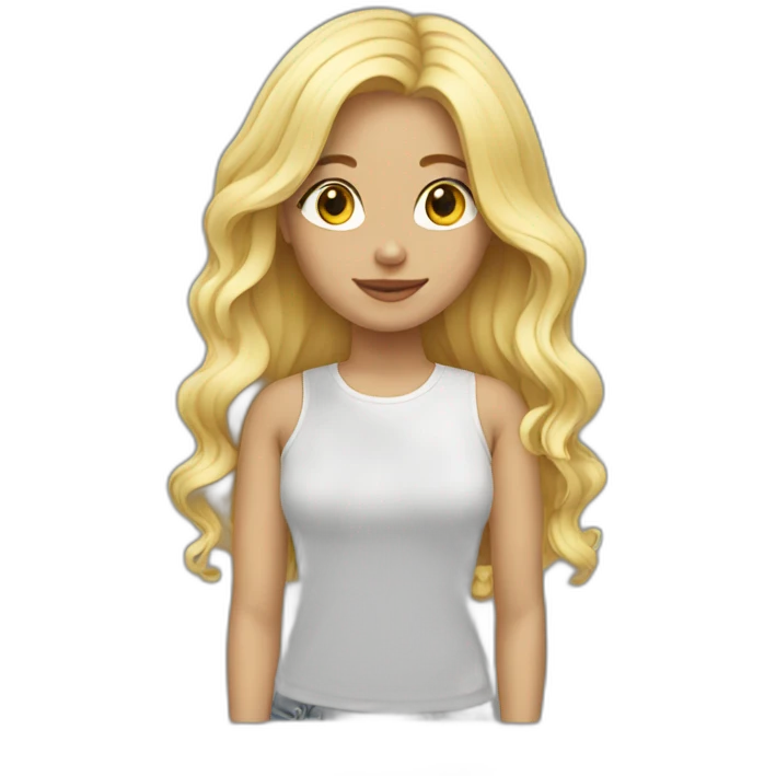 blonde-artist-girl emoji