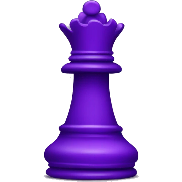purple chess piece pawn emoji