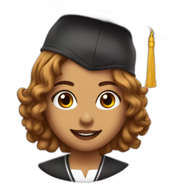 🎓🙋🏻‍♀️ emoji