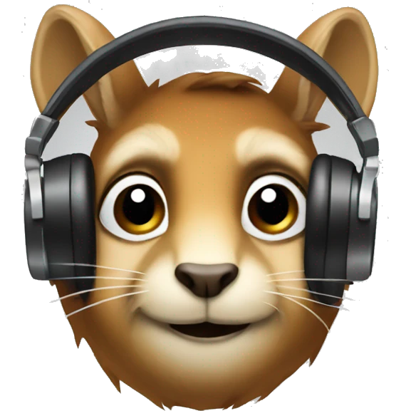 squirell DJ emoji