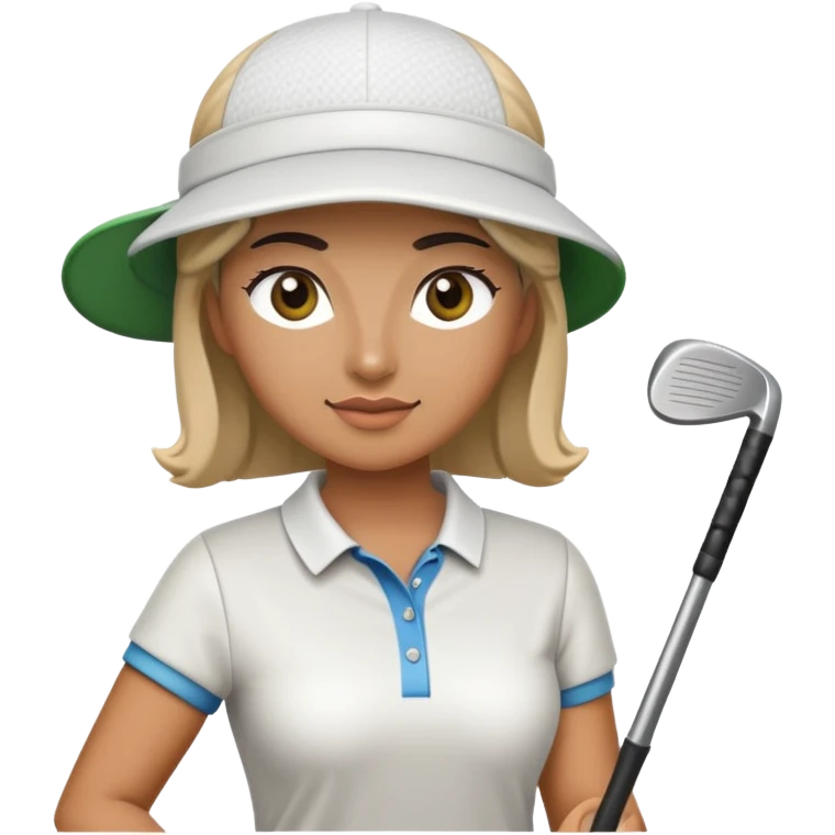 Golf lady emoji