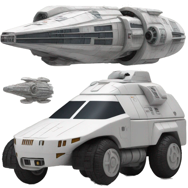 Car.Star Wars imperial cruiser. 1car emoji